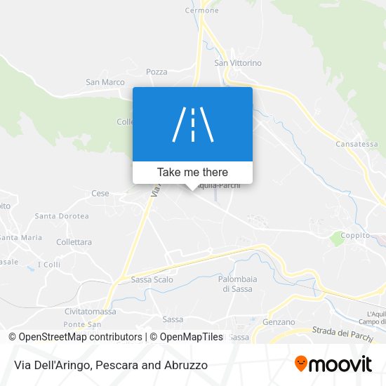 Via Dell'Aringo map