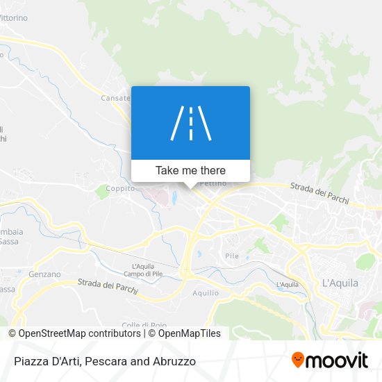 Piazza D'Arti map