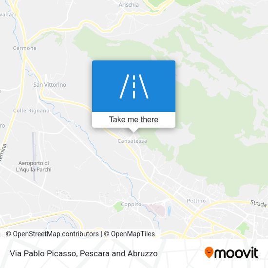 Via Pablo Picasso map