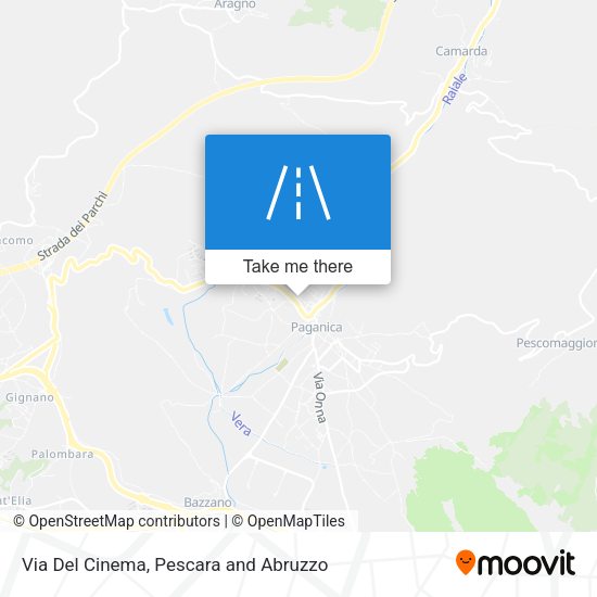 Via Del Cinema map