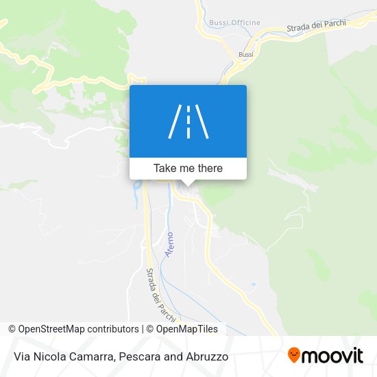 Via Nicola Camarra map