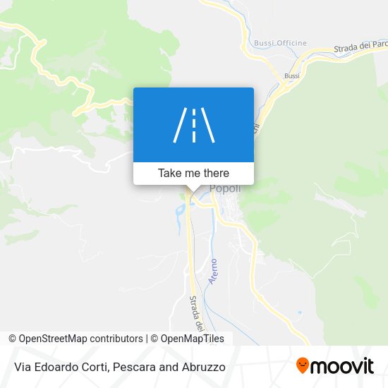 Via Edoardo Corti map