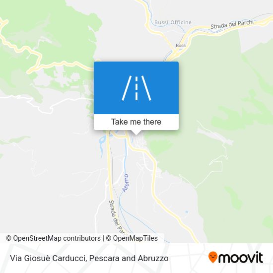 Via Giosuè Carducci map