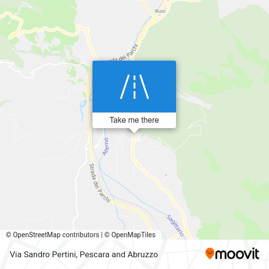 Via Sandro Pertini map
