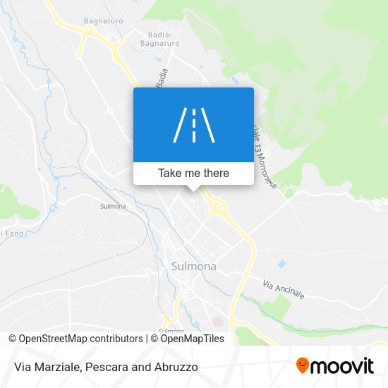 Via Marziale map