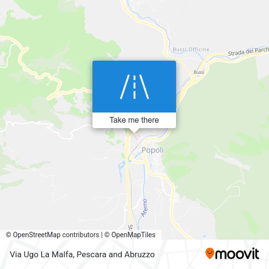 Via Ugo La Malfa map