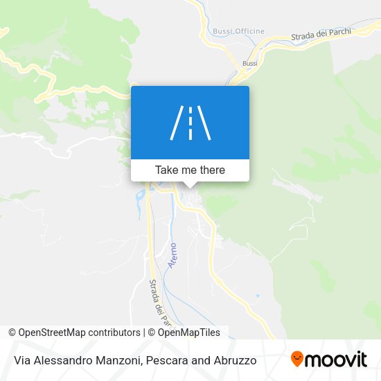 Via Alessandro Manzoni map