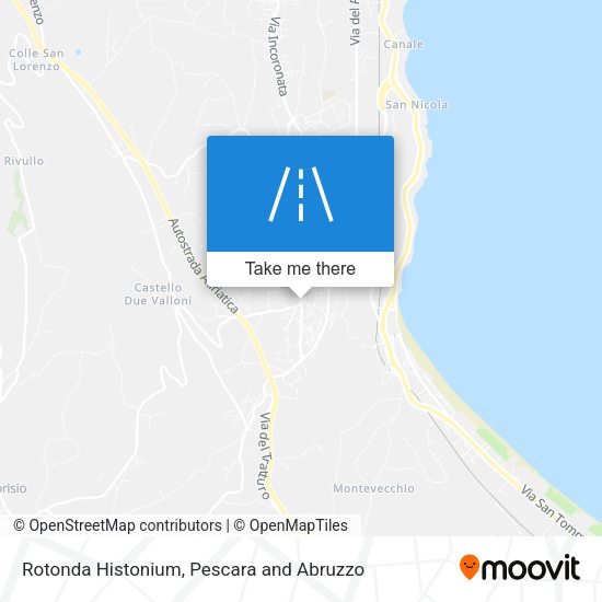 Rotonda Histonium map