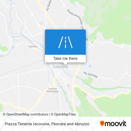 Piazza Tenente Iacovone map