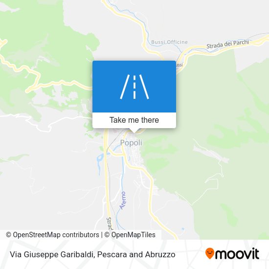 Via Giuseppe Garibaldi map