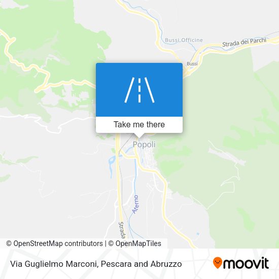 Via Guglielmo Marconi map