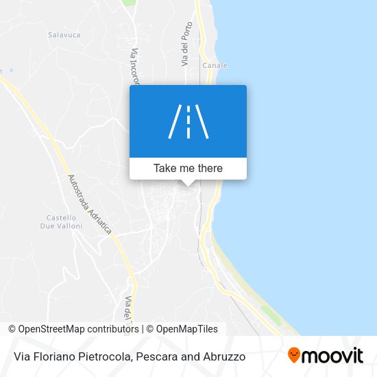Via Floriano Pietrocola map