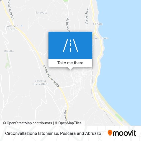 Circonvallazione Istoniense map