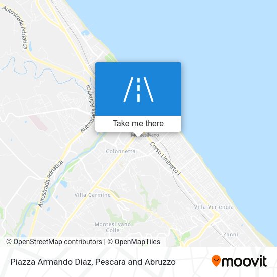 Piazza Armando Diaz map