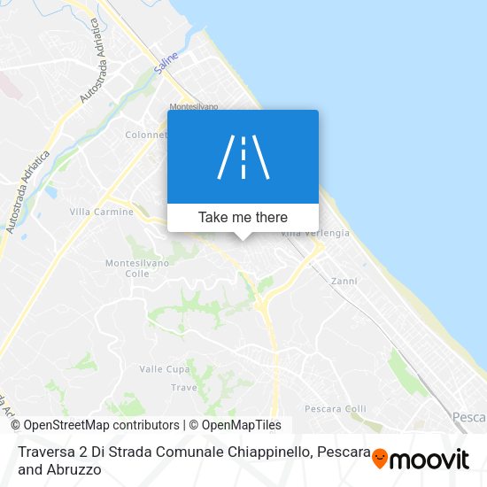 Traversa 2 Di Strada Comunale Chiappinello map