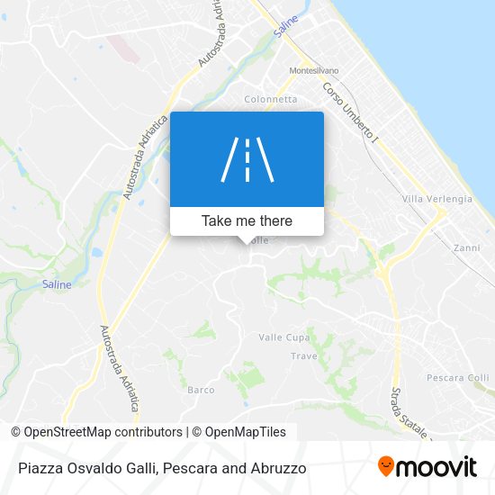 Piazza Osvaldo Galli map