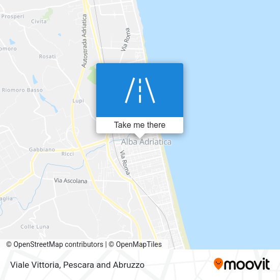 Viale Vittoria map
