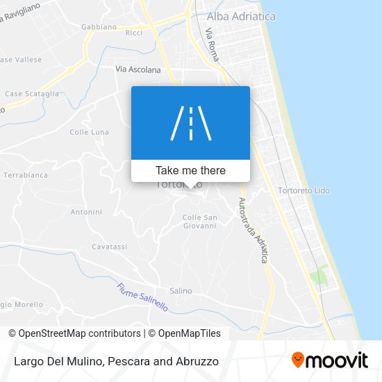 Largo Del Mulino map