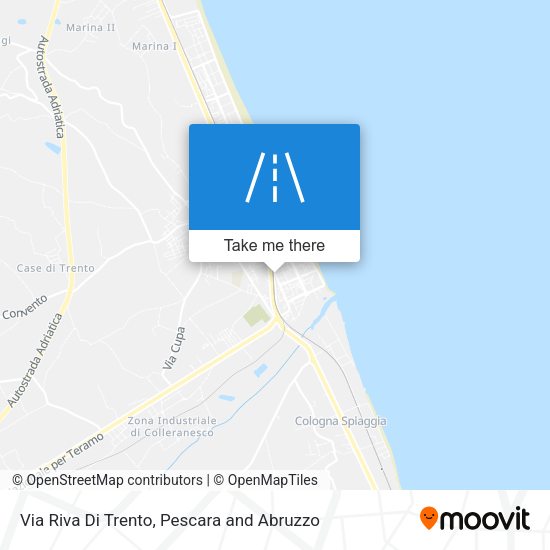 Via Riva Di Trento map