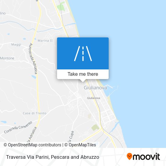 Traversa Via Parini map