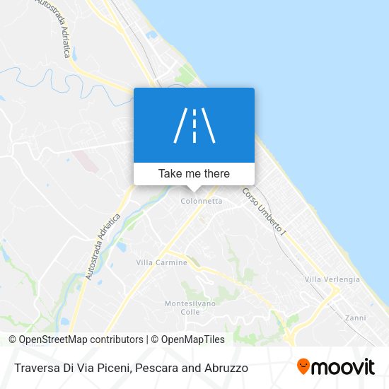 Traversa Di Via Piceni map