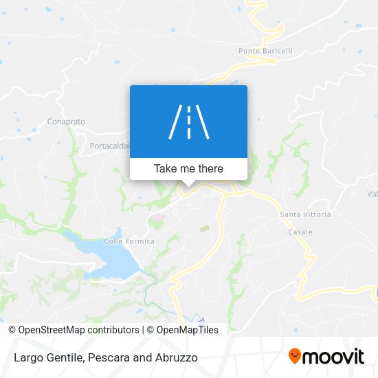 Largo Gentile map
