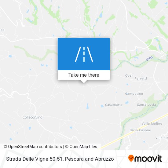 Strada Delle Vigne 50-51 map