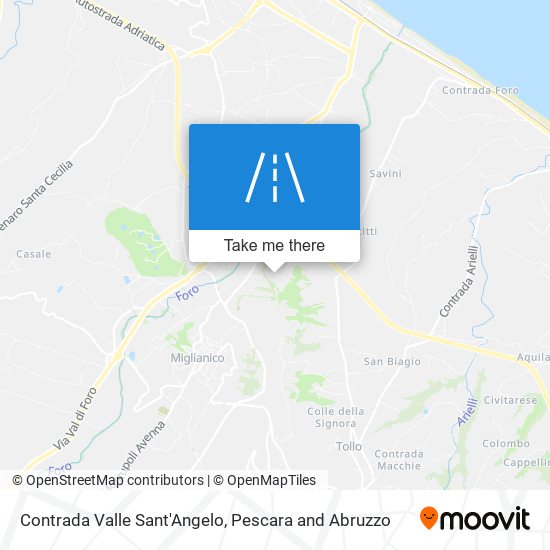 Contrada Valle Sant'Angelo map