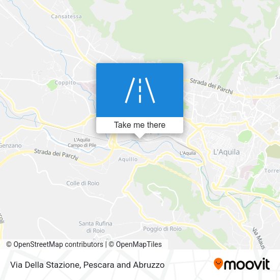 Via Della Stazione map