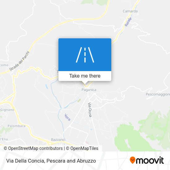 Via Della Concia map