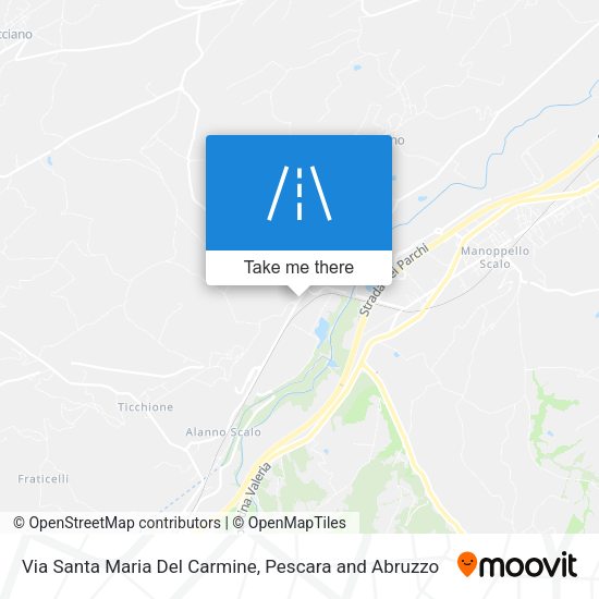 Via Santa Maria Del Carmine map