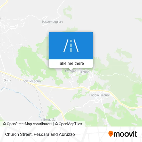Church Street map
