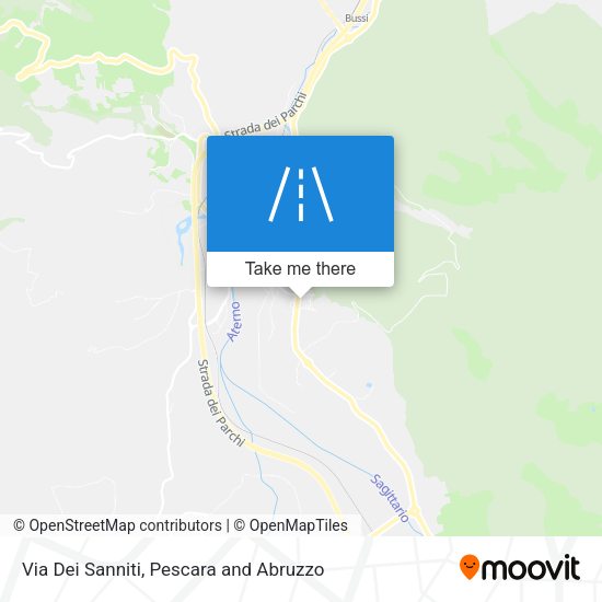 Via Dei Sanniti map