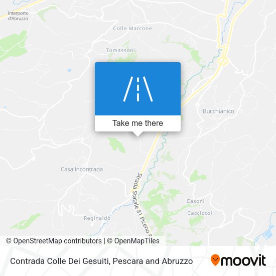 Contrada Colle Dei Gesuiti map