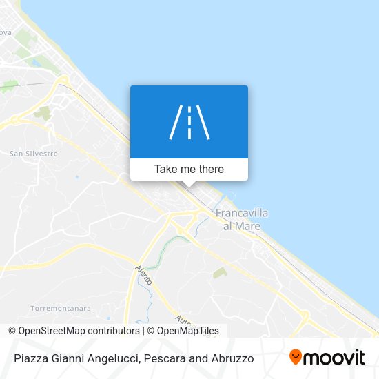 Piazza Gianni Angelucci map