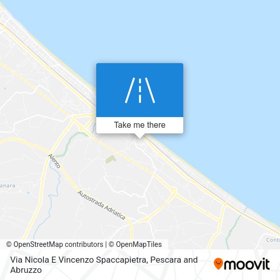 Via Nicola E Vincenzo Spaccapietra map