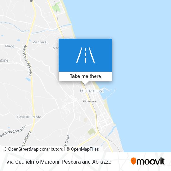 Via Guglielmo Marconi map