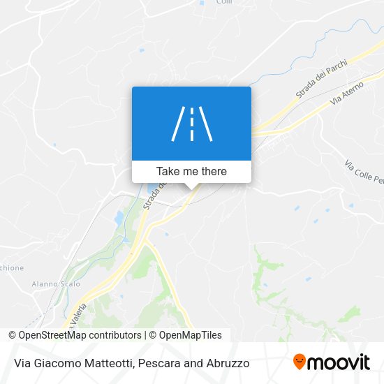 Via Giacomo Matteotti map