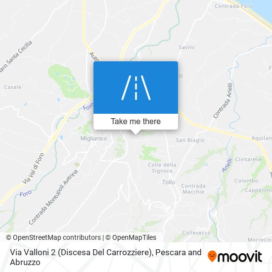 Via Valloni 2 (Discesa Del Carrozziere) map