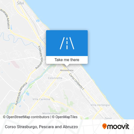 Corso Strasburgo map