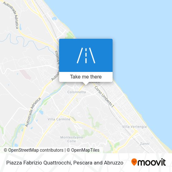 Piazza Fabrizio Quattrocchi map