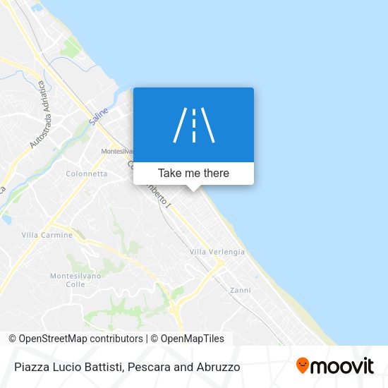 Piazza Lucio Battisti map