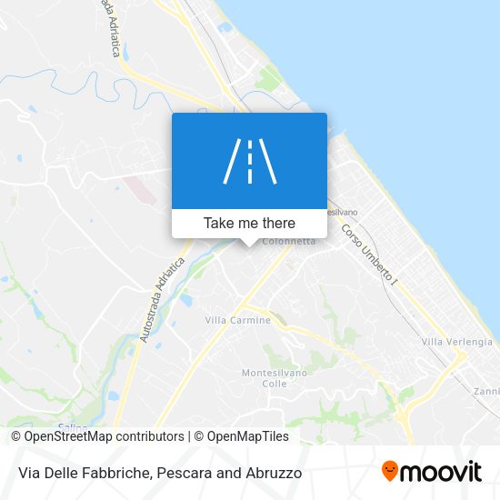 Via Delle Fabbriche map