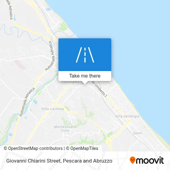 Giovanni Chiarini Street map
