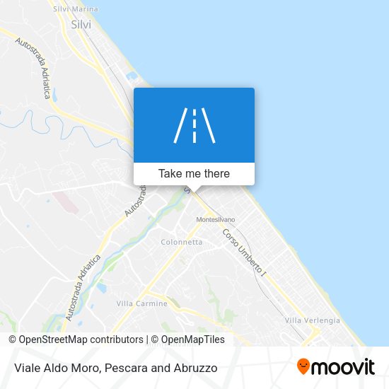 Viale Aldo Moro map
