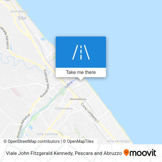 Viale John Fitzgerald Kennedy map