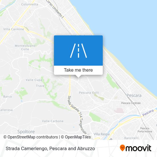 Strada Camerlengo map