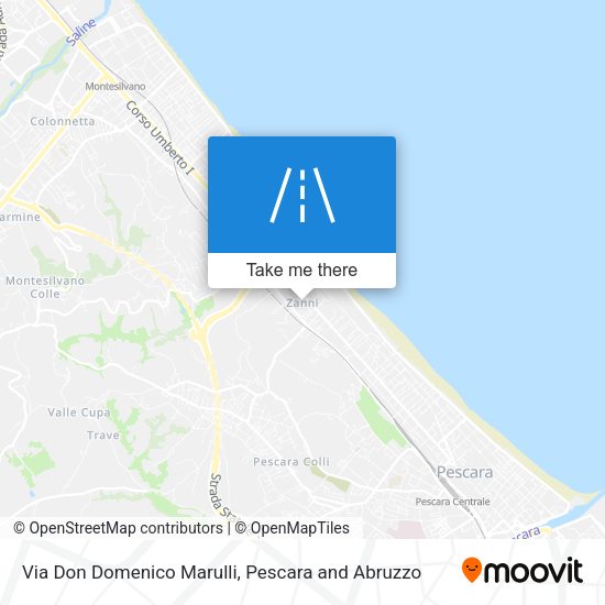 Via Don Domenico Marulli map