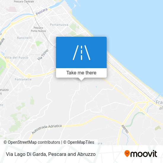 Via Lago Di Garda map