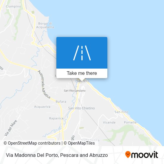 Via Madonna Del Porto map